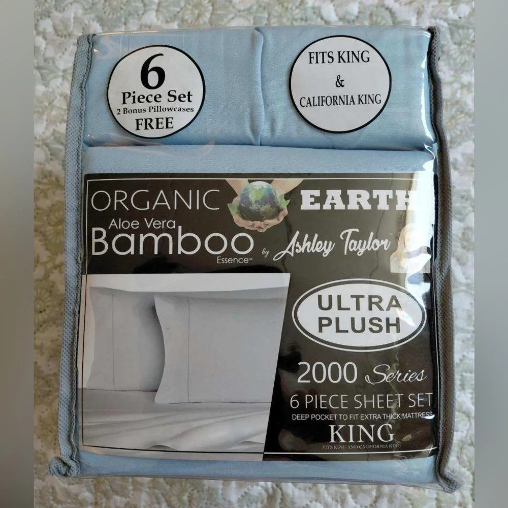 🆕Bamboo by Ashley Taylor 6 Piece Sheet Set
